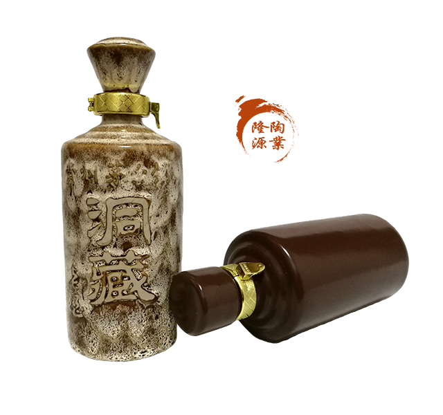 隆昌土陶酒瓶